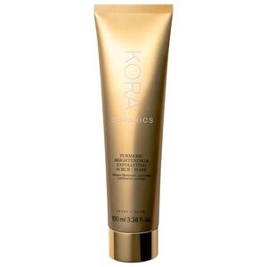 KORA ORGANICS TUMERIC BRIGHTENING EXFOLIATING SCRUB + MASK